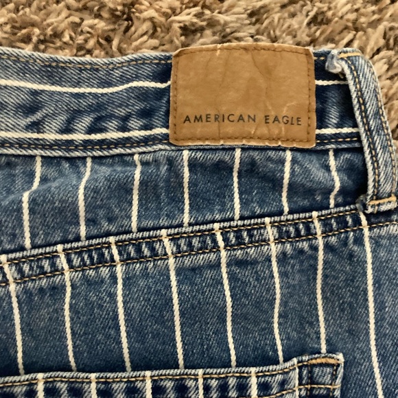 American eagle mom jean dark wash striped - Picture 4 of 9